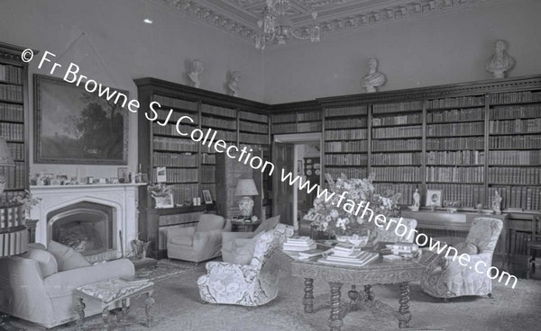 KILLEEN CASTLE   LIBRARY